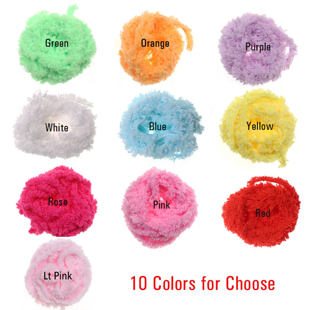 ICERIO Eggstacy Hilo de huevo Material de atado de moscas Hilo de fibra sintética Chenille de huevos Moscas Steelhead Salmón Trucha Aparejos de pesca con mosca - imagen 5