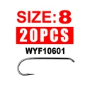 20pcs size 8