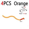 4pcs Orange