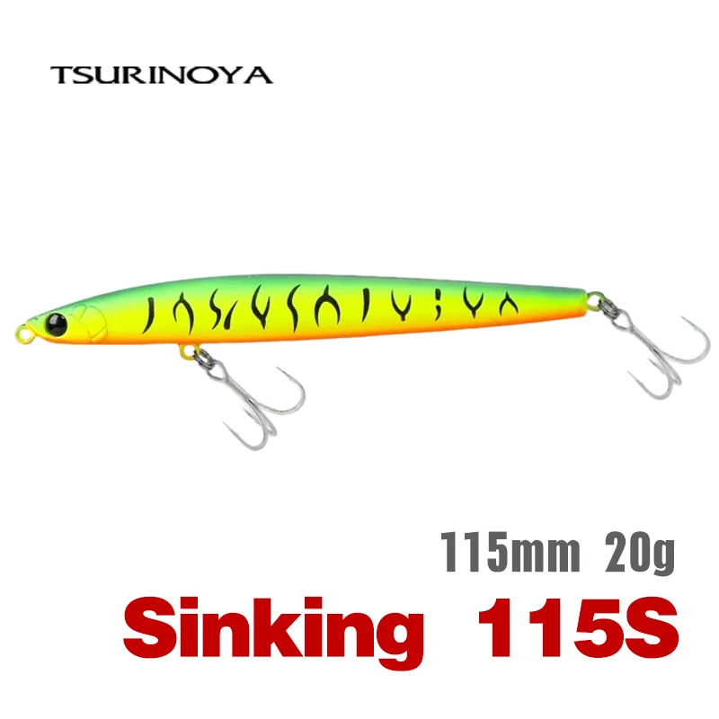 TSURINOYA 115S GRIFFIN Señuelo Hundidor Slim Agua Salada - imagen 5