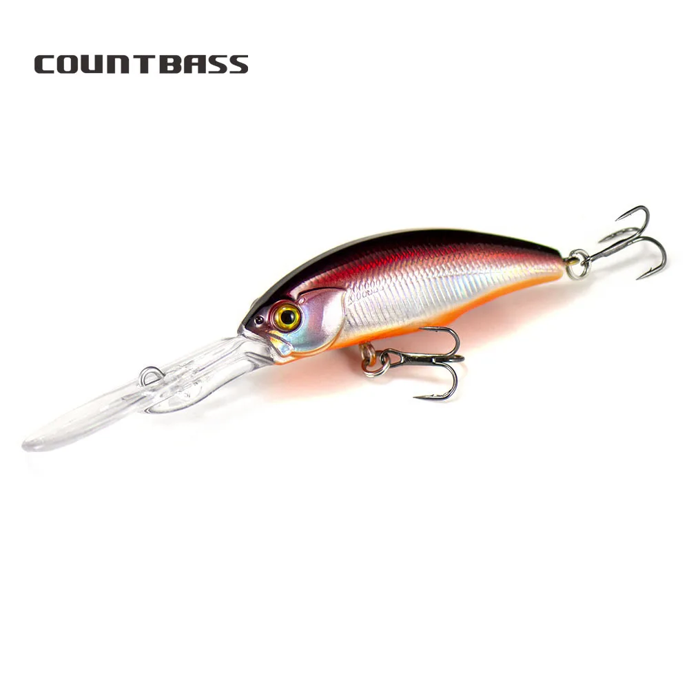 Countbass Shad Crankbait Chatterbait para lubina