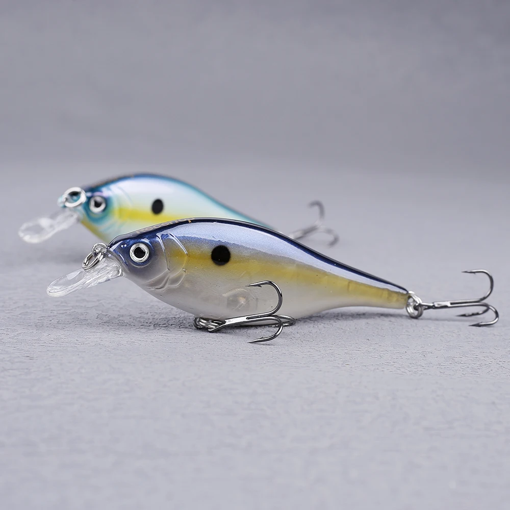 CCLTBA-SEÑUELOS DE pesca de sábalo duro de 8cm, flotador, hundimiento, cebo duro, pececillo, Wobble, Crankbait, Jerkbait, Señuelos de agua dulce para aparejos de pesca - imagen 4