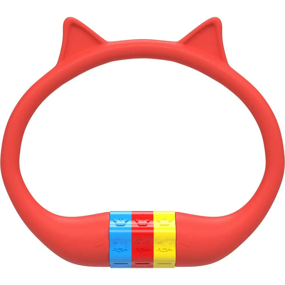 Candado portátil con diseño de oreja de gato para bicicleta, candado con contraseña de silicona antirrobo para niñas, colgante de candado elegante para Campus, Scooter