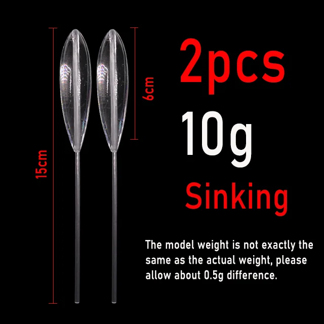 2pcs Sinking 10g