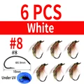 6pcs A UV white 8