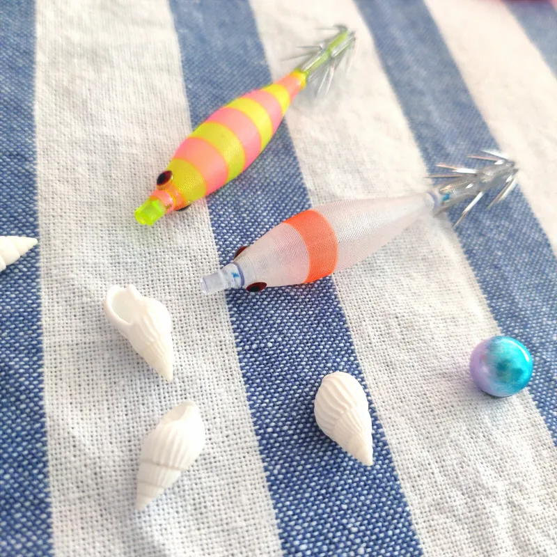 Yamashita-anzuelo de calamar de edición limitada, ruta de pesca de calamar, cebo falso subluminoso, rollo de tela, 7cm, 1 paquete - imagen 5