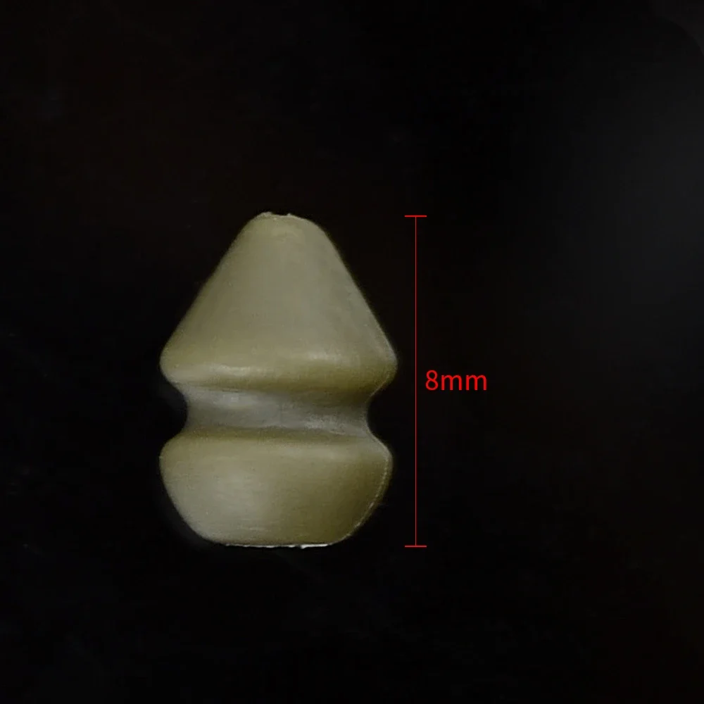 Cuentas de helicóptero de pesca de carpa para aparejos terminales, aparejos de pelo Chod Rigs, accesorios de pesca AH060 gruesos, 20 x - imagen 4