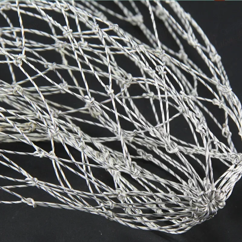 Red de aterrizaje de repuesto de línea de nailon multifilamento fuerte, diámetro de 40cm a 100cm, accesorios de red de inmersión, equipo de red de pesca, red Turck - imagen 4