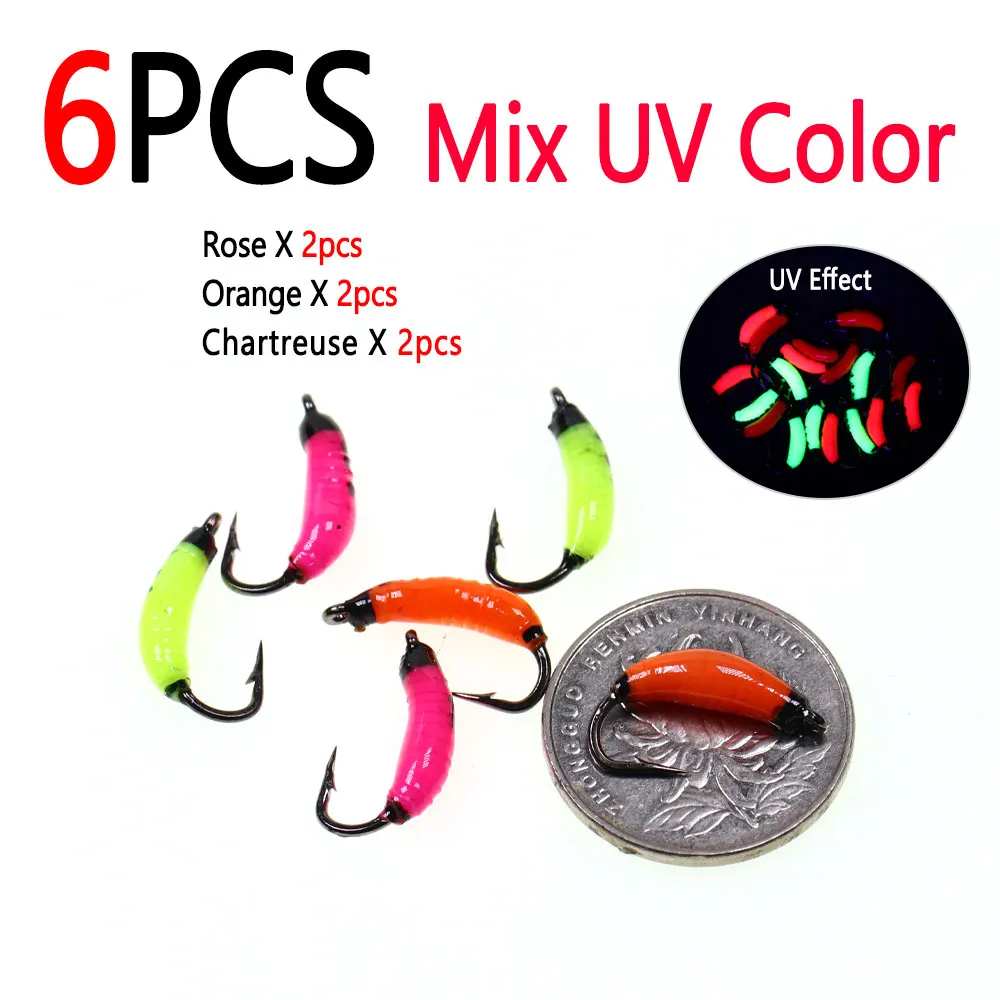 6pcs UV Mix Color