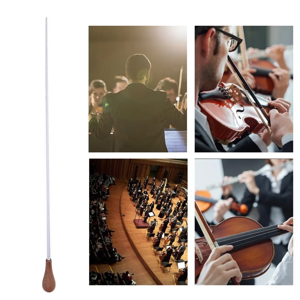 Batuta de Director de Orquesta – Mango de Madera 39 cm - imagen 4