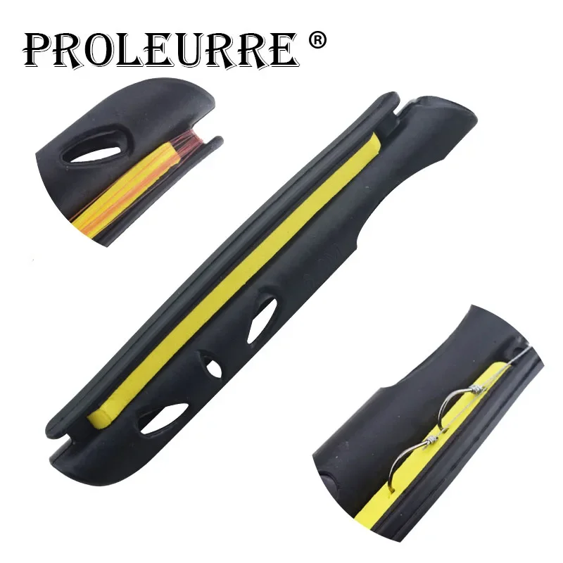 Placa de bobinado de pesca, soporte de líneas, caña, pies de bobina, mano para accesorios de pesca, tamaño 3,6 M 4,5 M 5,4 M 6,3 M, 5 uds. - imagen 4