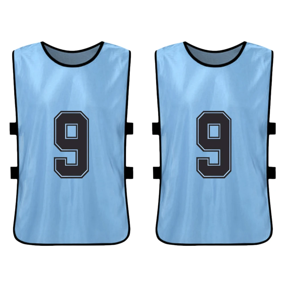 Ligero transpirable y versátil, estos números 9 Pinnies son perfectos para cualquier evento deportivo