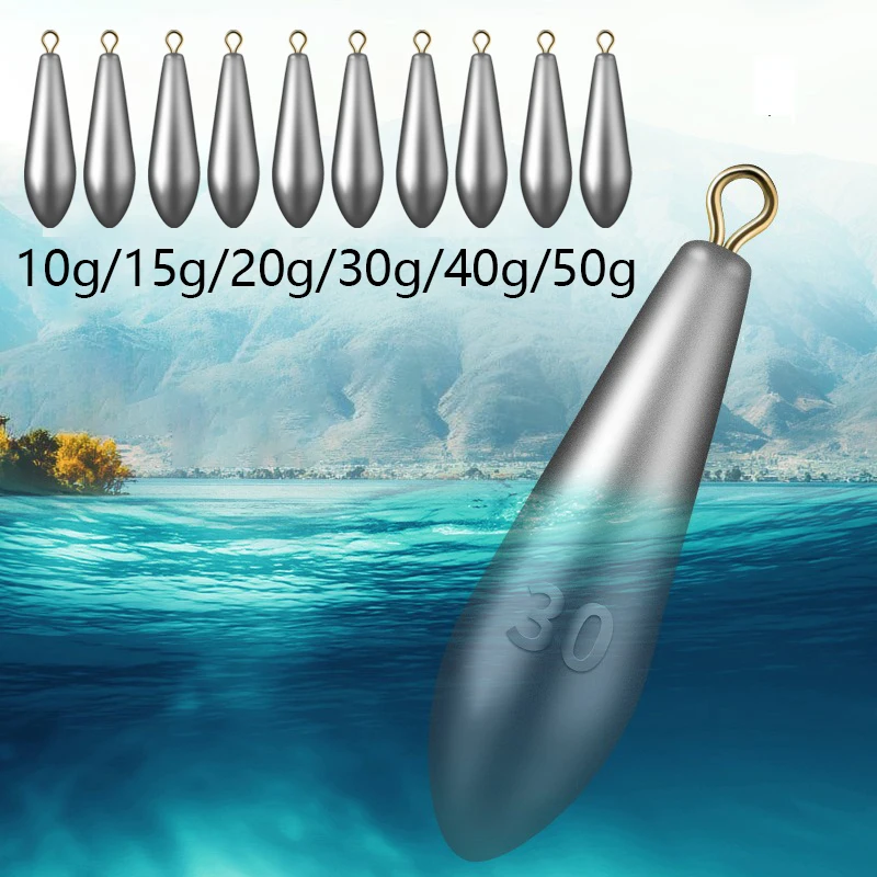 Plomo de fundición para pesca marina – Resistente y pesado - imagen 3