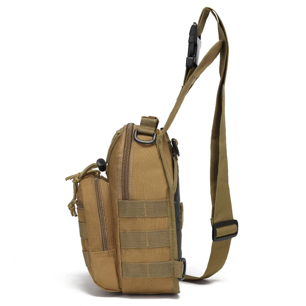 Bolso de hombro táctico militar para hombre, mochila de nailon para senderismo, caza al aire libre, Camping, pesca, Molle, Trekking, mochila de pecho - imagen 4