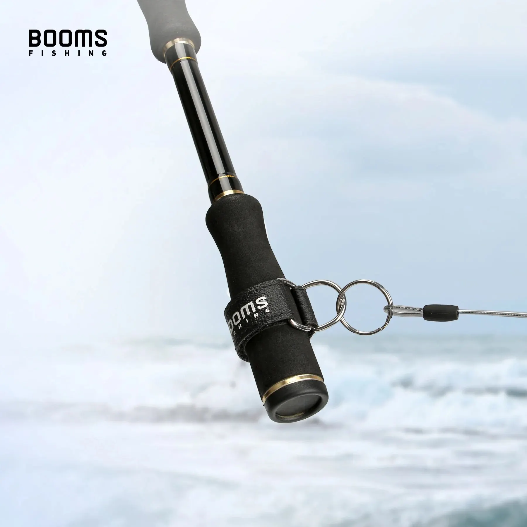 Booms Fishing RB1 4 Uds. Cinturones de amarre para caña, correas para caña aptas para correa de paleta de Kayak y accesorios de correa para caña de pescar - imagen 4