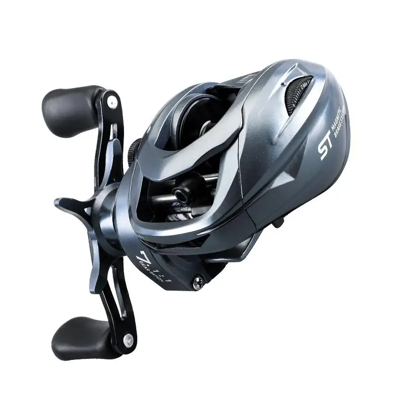 Carrete de fundición Mavllos ST Light BFS, relación de velocidad 7:1:1, carrete de aluminio, señuelo de agua dulce, carrete de pesca Baitcasting, potencia de arrastre 4KG - imagen 3