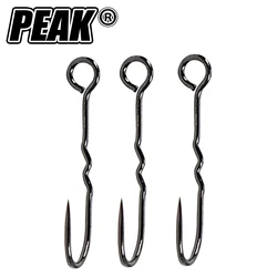 Anzuelos Jig Head PEAK Carpa – Acero carbono ojos grandes