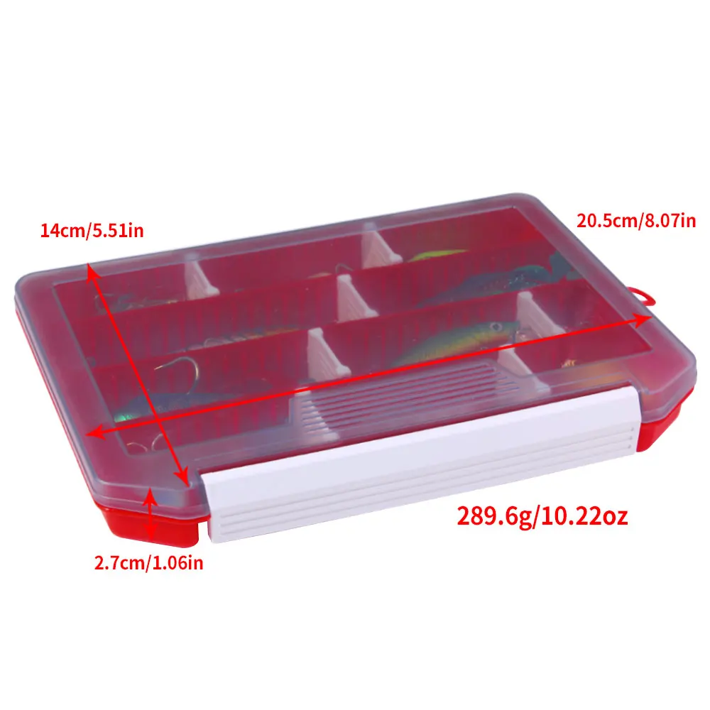 Kit de caja de 24 Uds., juego de Señuelos de Pesca para trucha/pike/bajo, juego de pesca multiseñuelo, aparejos de pesca en capas, aparejos de pesca - imagen 5