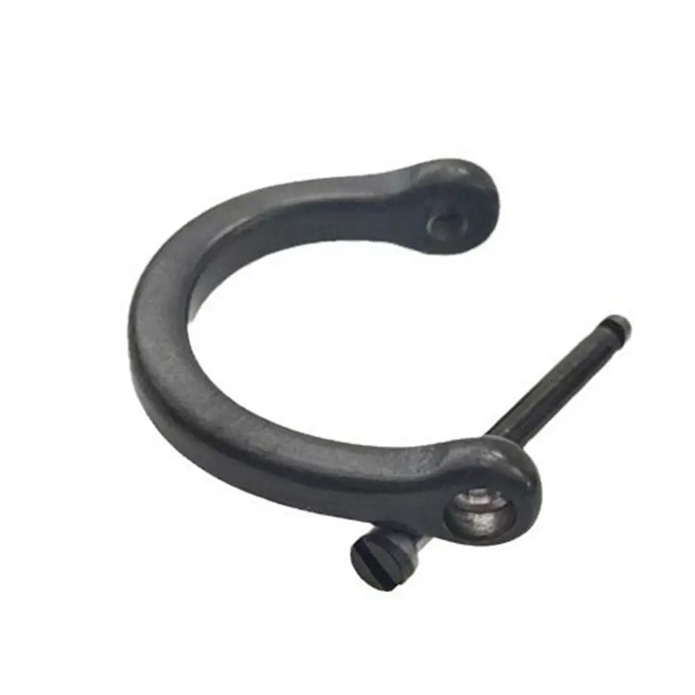 Nuevas hebillas de herradura de aleación de titanio en forma de D, grapas de arco D de alta calidad, grillete, llavero, accesorios de Hardware DIY - imagen 3