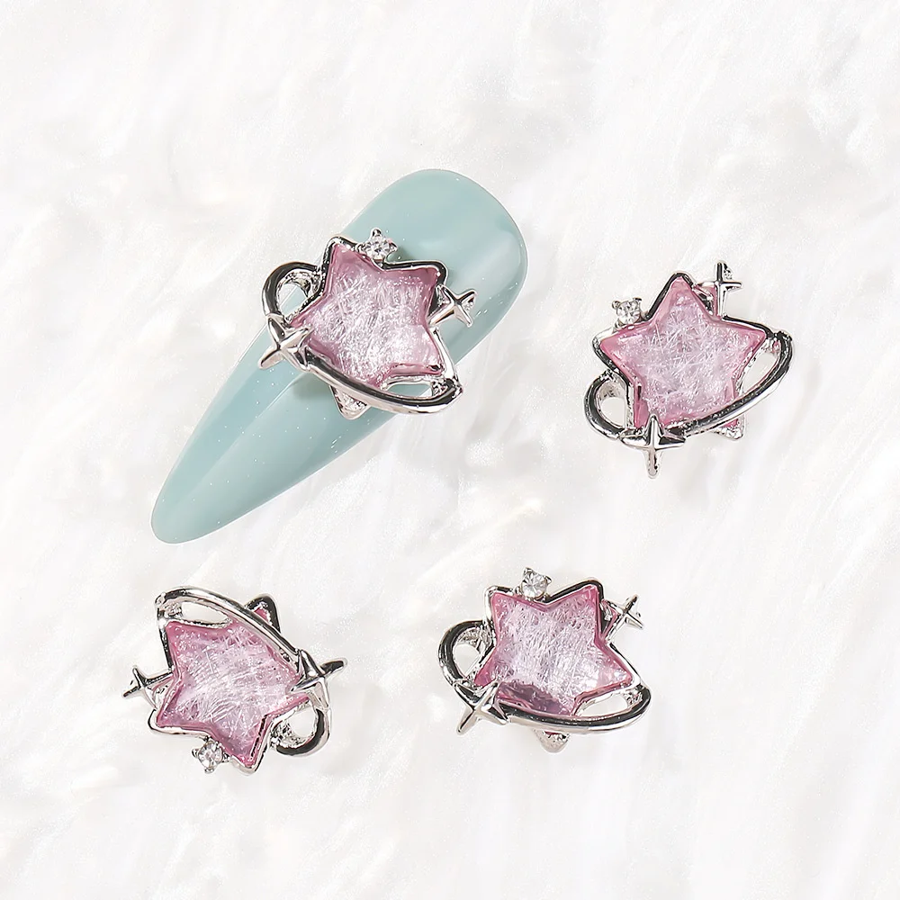 Diamantes de imitación Multicolor para uñas, taladro de uñas exquisito y llamativo, moderno, añadir un toque de Glamour, fácil de aplicar y quitar - imagen 3