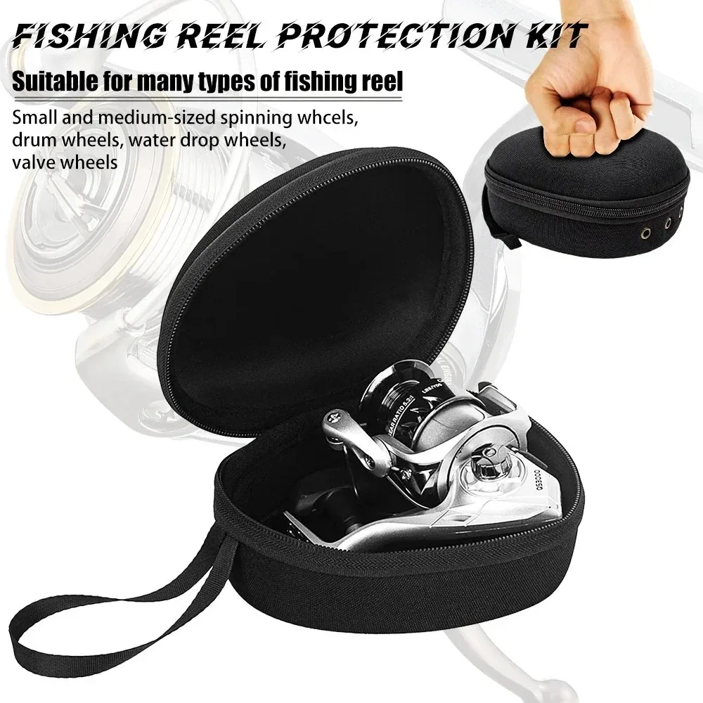 Funda EVA protectora para carrete de pesca portátil - imagen 3