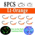 8pcs Lt orange