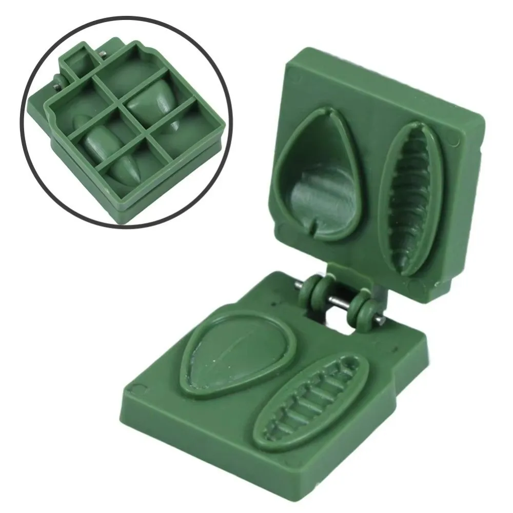 3 uds 2 en 1 diseño molde para cebo de pesca prensa molde para peces 3 uds Set accesorios para Señuelos de Pesca función DIY dispositivo de molde dispositivo DIY - imagen 4