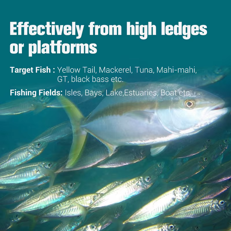 NOEBY-señuelo de pesca de pececillo, cebo duro Artificial de 170mm, 56g, 195mm, 84g, para pesca de atún en el mar - imagen 5