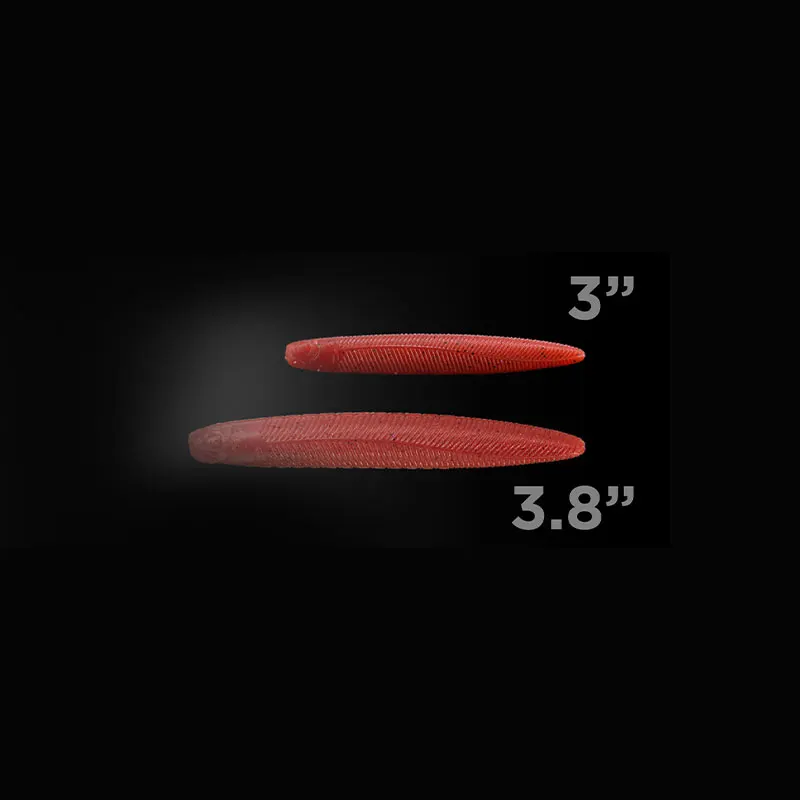 Japón JACKALL nuevo Yammyfish Stick Stick gusano fideos gusano sin plomo alta gravedad específica señuelo cebo suave gusano suave - imagen 3