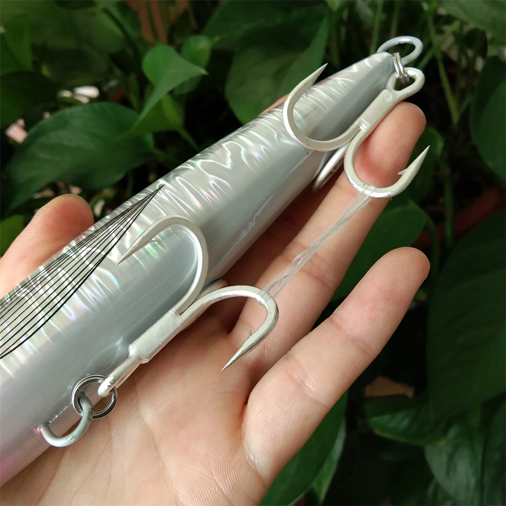 Tsurinoya-Señuelos de Pesca de lápiz flotante, cebos duros Topwater, superficie Stickbait, buena acción, Wobblers, 2 piezas, 16cm, 60g - imagen 5