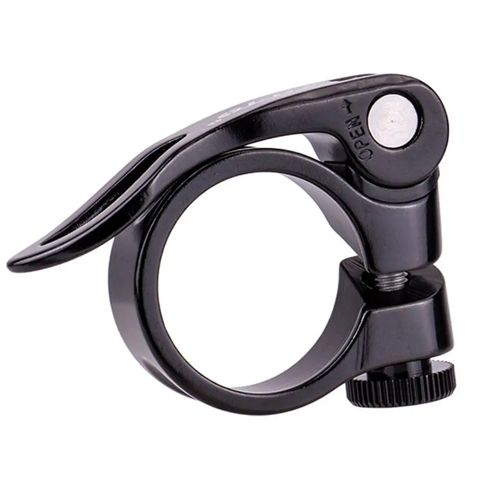 Abrazadera de aleación para SILLÍN de bicicleta, accesorio de liberación rápida de aluminio para MTB, BMX y de carretera, novedad, 28,6/30,2/31,8/34,9mm - imagen 5