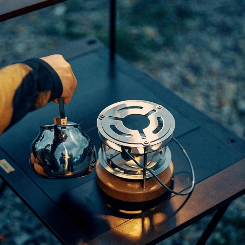 Estufa Camping Goout Springhill – Portátil de Alcohol y Leña - imagen 3