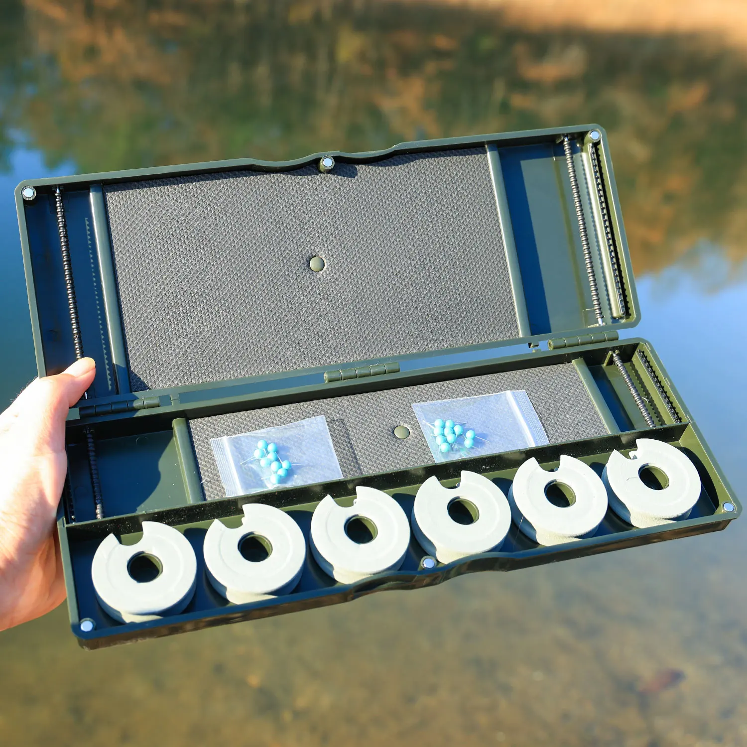 Sougayilang Caja de Señuelos para Carpa – Almacenamiento Plástico - imagen 4
