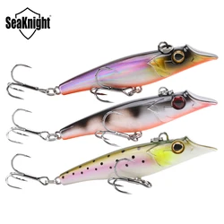 Señuelos de pesca SeaKnight SK015 lápiz 19g 75mm cebo tipo lápiz que se hunde 3 uds cebos duros 2 ganchos para pesca con señuelo agua salada/agua dulce
