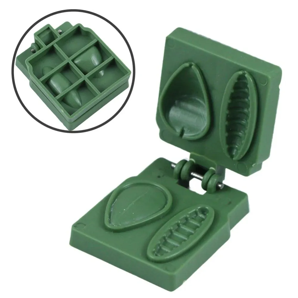 3 uds 2 en 1 diseño molde para cebo de pesca prensa molde para peces 3 uds Set accesorios para Señuelos de Pesca función DIY dispositivo de molde dispositivo DIY - imagen 3