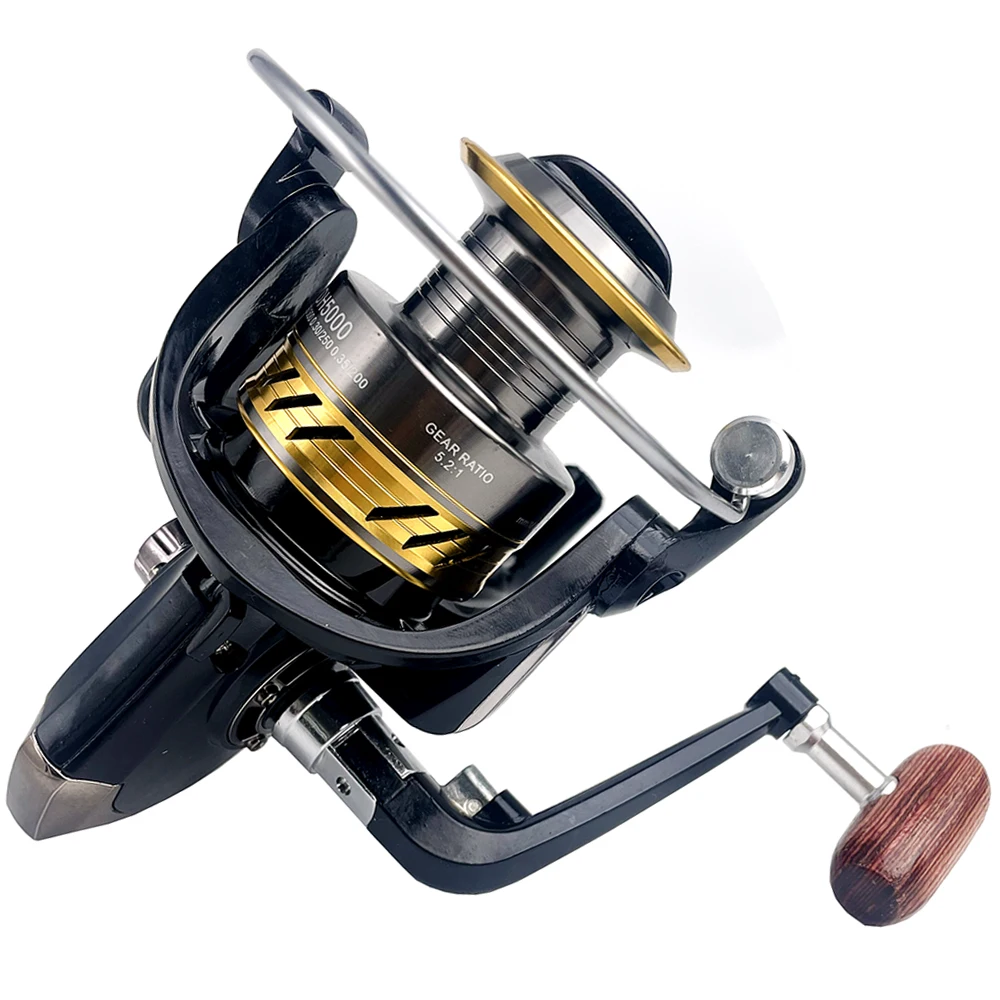 Carrete de pesca giratorio ultraligero arrastre máximo 12kg surfcasting carretes de Jigging de agua salada aerodinámicos 2000 3000 4000 5000 6000 7000 bobina - imagen 3