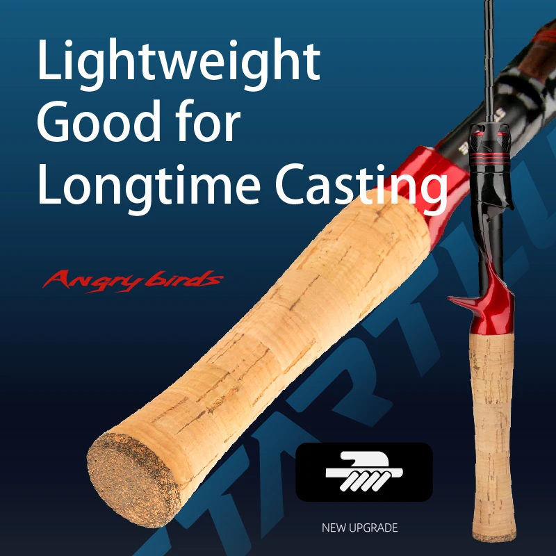 CEMREO-caña de pescar ultraligera UL de acción suave, 135cm-180cm, pulpo, calamar, trucha, aparejos de pesca en alta mar, novedad - imagen 2