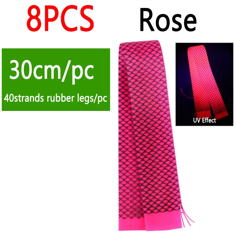 8pcs Rose