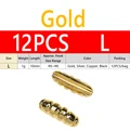 12PCS size L Gold