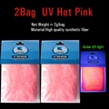 2pack UV hot pink