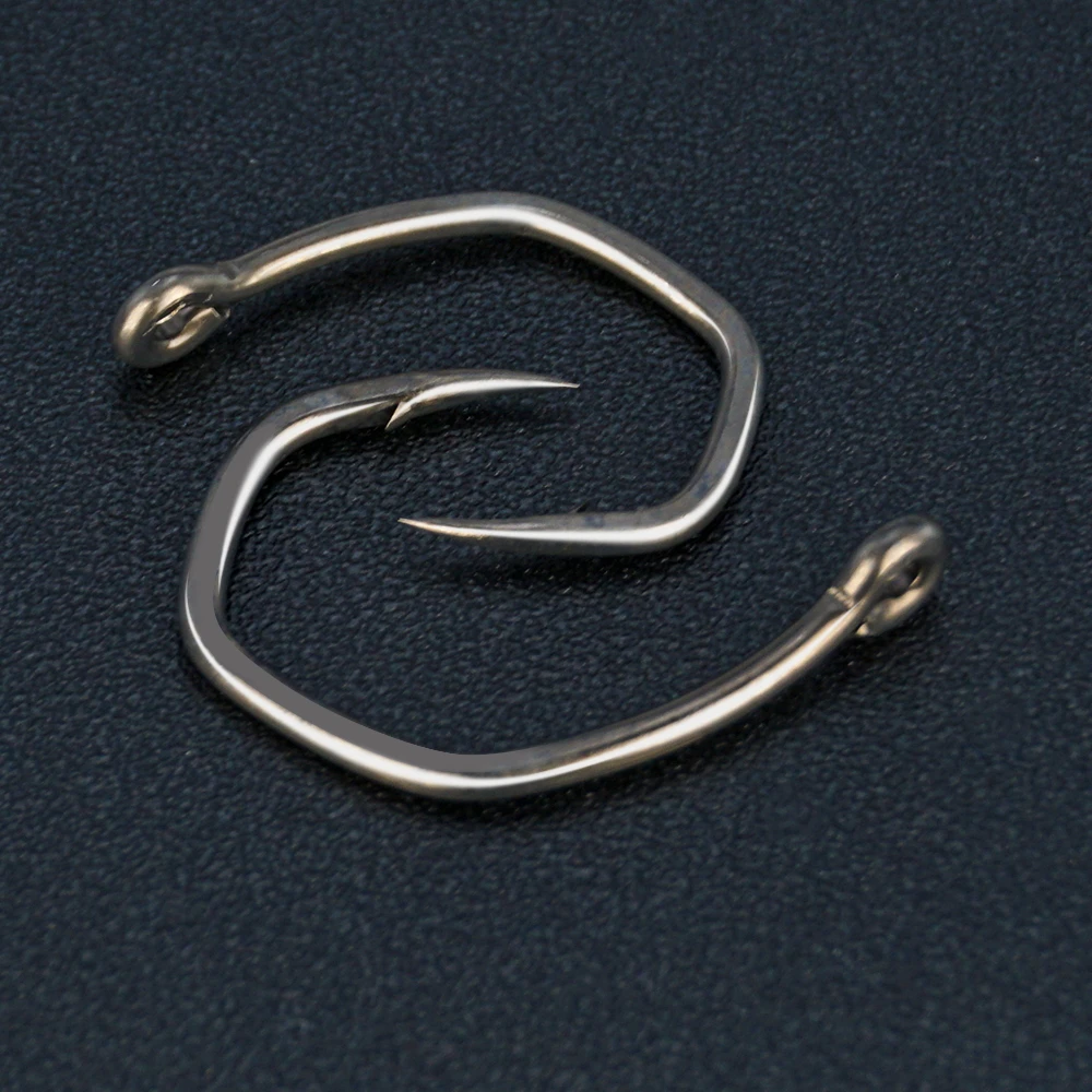 Hirisi 15 Uds. Anzuelos de pesca de carpa recubiertos de PTFE con ojo Micro púas anzuelos de acero alto en carbono accesorios de pesca X923 - imagen 4