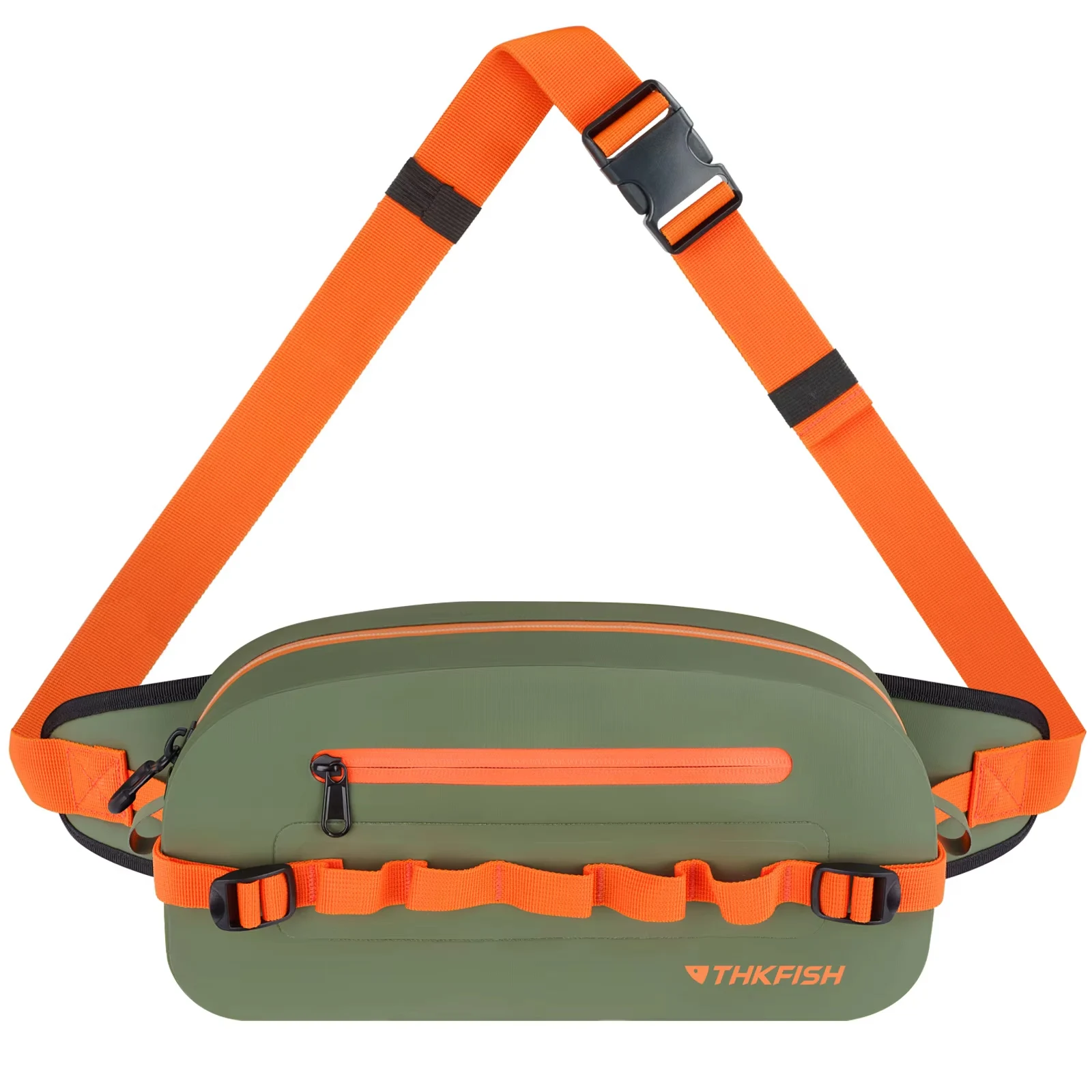 Green waist bag