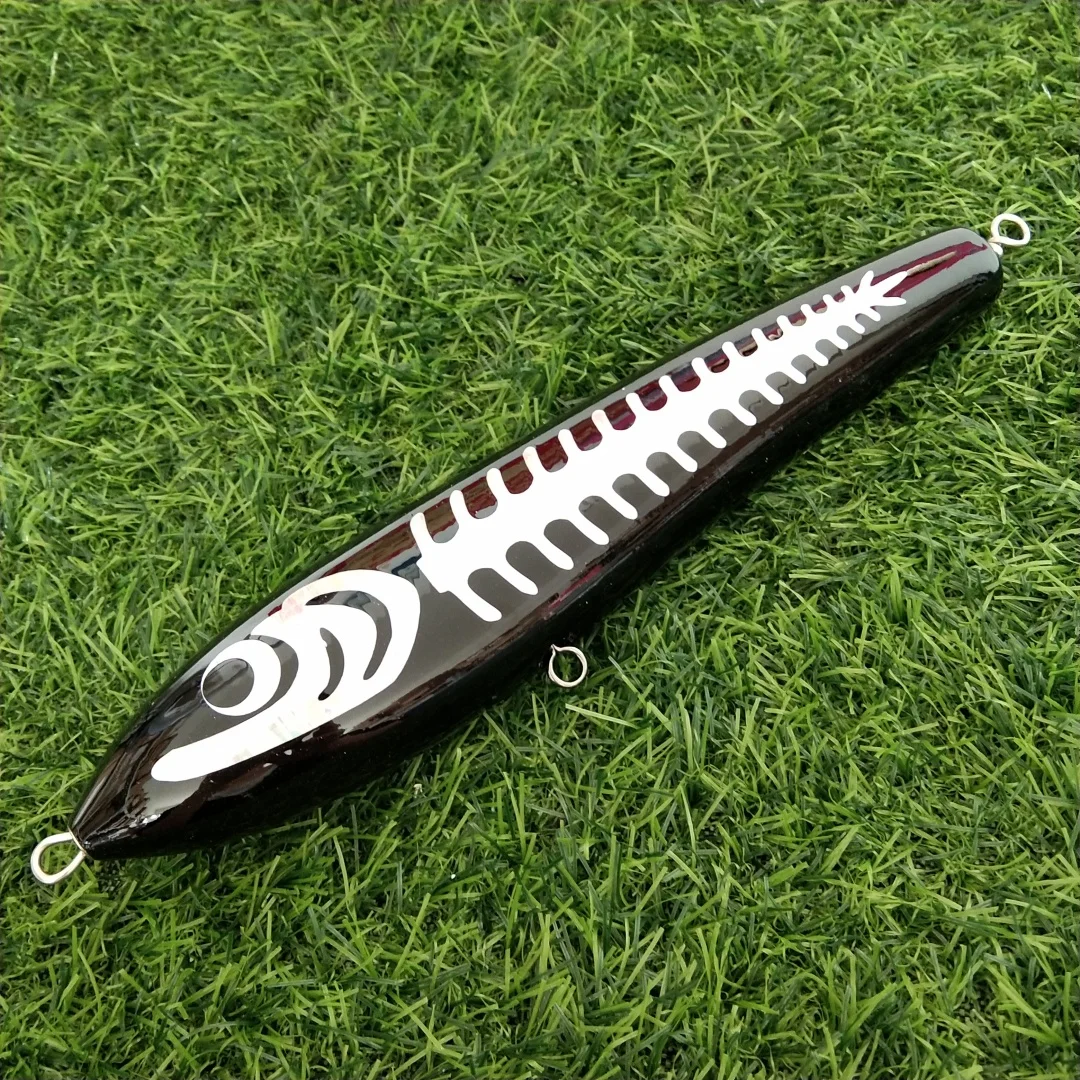 Swolfy Señuelo Lápiz Madera Rosa Popper Pesca Alta Mar - imagen 5