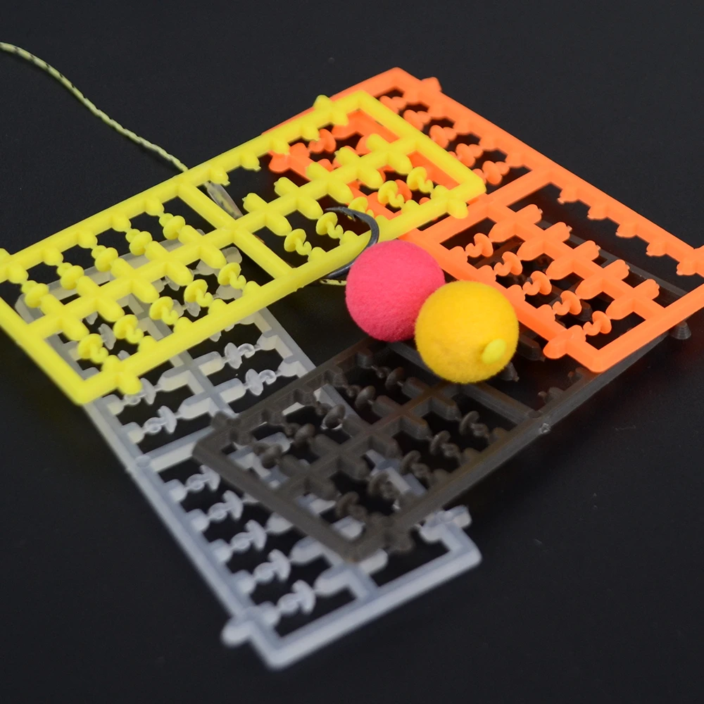 Aparejos de pesca de carpa, Boilie para cebo, mancuerna, extensor de aparejos de pelo, accesorios de pesca AH165, 10 unidades - imagen 5