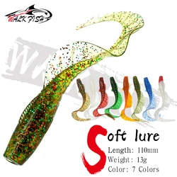 Walk Fish Swimbait de Vinilo Cola Larga – Lubina y Lucio