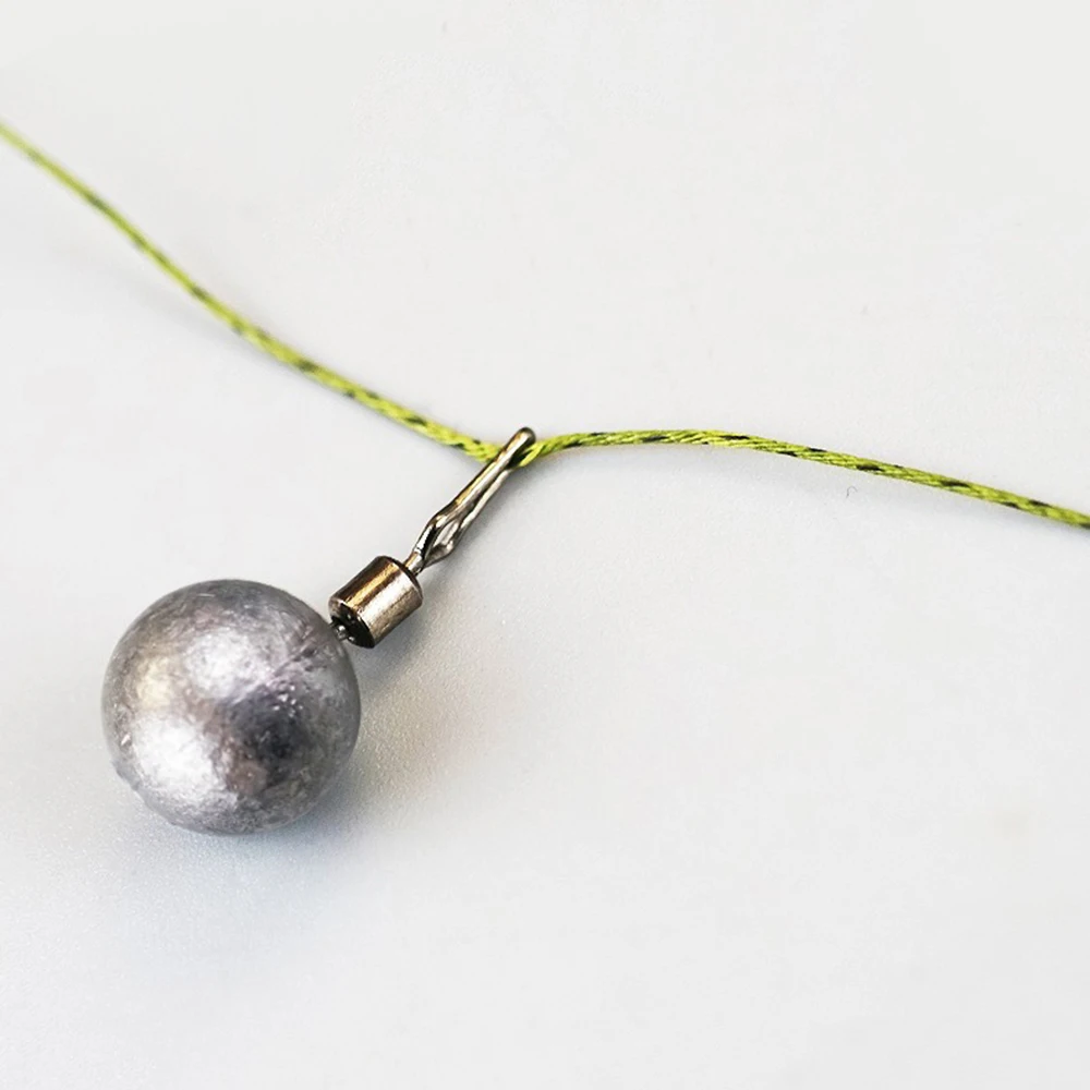 Señuelo de pesca con forma de gota de plomo, bola cilíndrica, fondo anticolgante al revés con plomo, cebo de carpa, accesorios de equipo de pesca, 10 Uds. - imagen 5