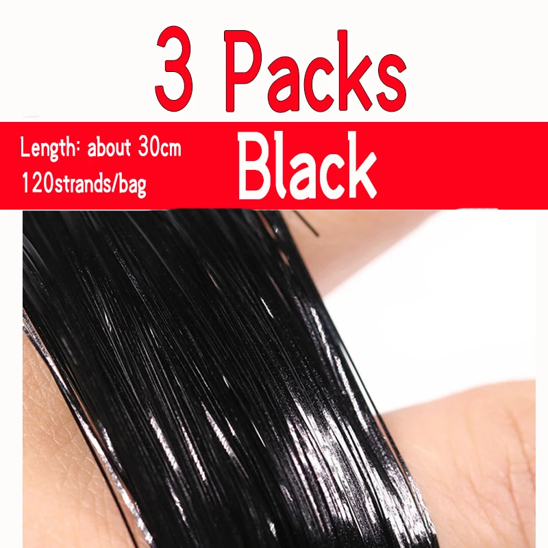 3 pack black