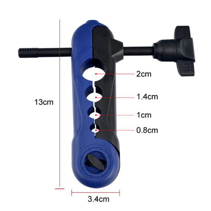 OUTKIT-bobina de sedal de pesca ajustable para varios tamaños, carrete de caña, tablero enrollador, carrete, herramientas de pesca universales - imagen 2
