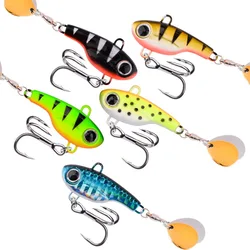 Wobbler Metal VIB con lentejuelas - Señuelo trolling 5-20g