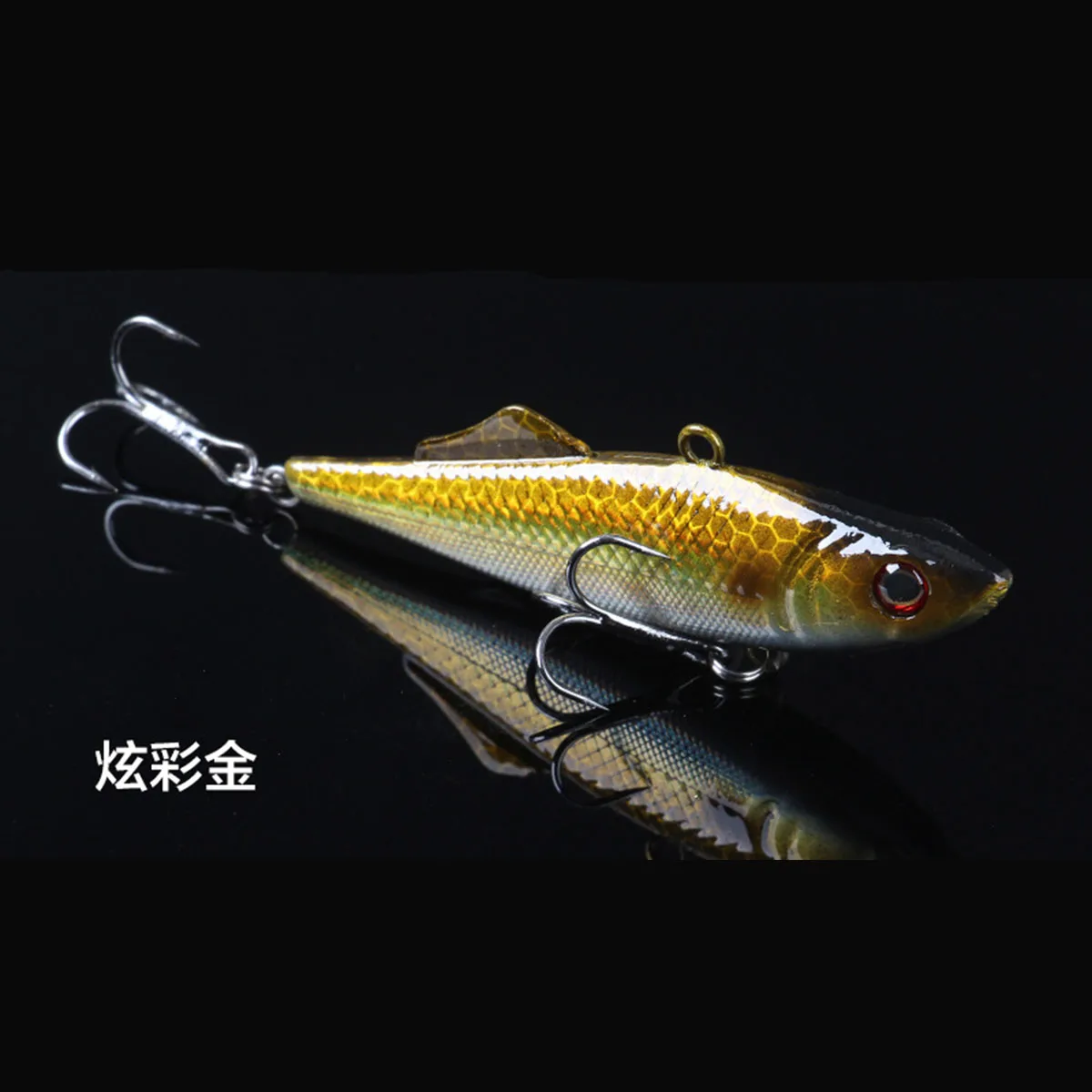 66mm 16g 1 pieza señuelo de pesca invierno VIB cuchara cebo 66mm 16g duro Crankbait Wobbler Isca Artificial Peche Salmo para pesca kalikana - imagen 3